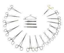 V-11 Ensemble d'instruments pour tissus mous Orthopédie vétérinaire, chirurgie vétérinaire